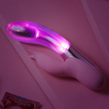 Load image into Gallery viewer, Juicy Love Luxury LED Rabbit Vibrator
