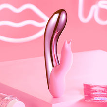 Load image into Gallery viewer, Juicy Love Luxury LED Rabbit Vibrator
